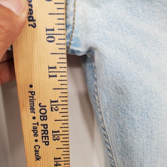 Comune Memphis Revival Jeans Distressed High Rise Button Fly Womens 27 NWOT - Picture 11 of 15